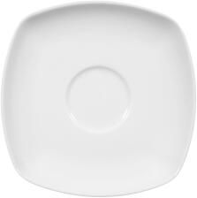 Seltmann Weiden Lido Kombi-Untertasse eckig 14,5 cm, wei&szlig;