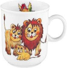 Seltmann Weiden Compact Becher mit Henkel 0,25 l, Bunte Tierwelt