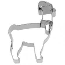 Birkmann Ausstechform Weihnachts-Lama, 9 cm