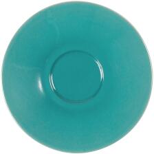 Eschenbach Porzellan Untertasse 14,5 cm in petrol