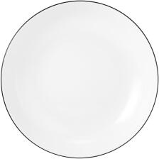 Seltmann Weiden Lido Suppenteller rund 21 cm, Black Line