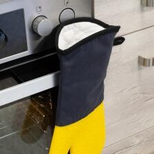 Lurch Backhandschuh Silikon/Textil lemonade