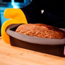 Lurch Backhandschuh Silikon/Textil lemonade