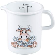 Riess Küchenmaß aus Emaille mit Kuh