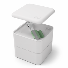 Monbento Slim Box Besteck in grün Natural