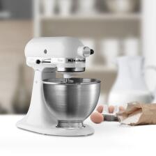 KitchenAid K&uuml;chenmaschine Classic in wei&szlig;, 4,3 Liter