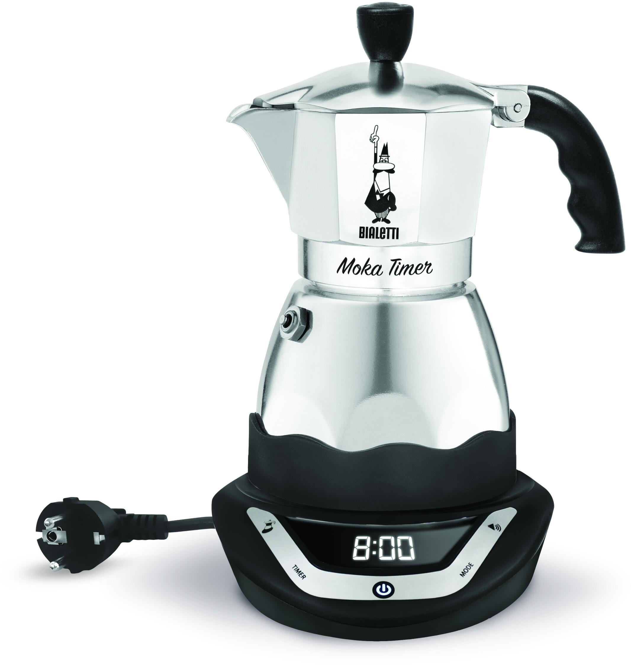 Bialetti Espressokocher elektrisch Moka Timer KochForm