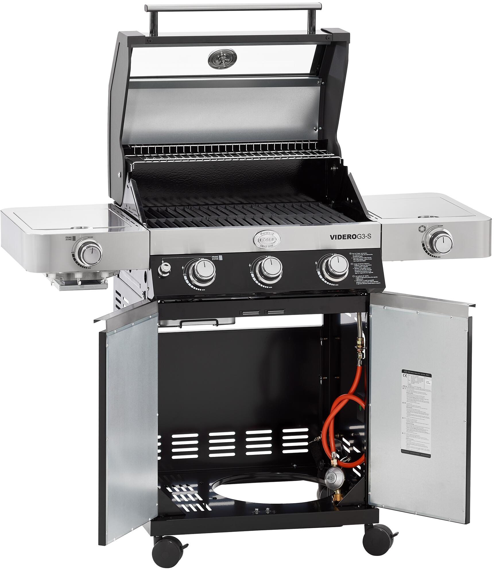 Rösle Gasgrill BBQStation VIDERO G3S Vario+ KochForm