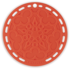 Le Creuset Silikonuntersetzer Tradition in ofenrot