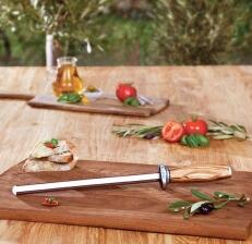 Ioxio Keramik Wetzstab Olive Wood Duo