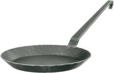 Turk Eisenpfanne Lyoneser Form – 26 Cm, Zum Sautieren, Braten & Anbraten, Ohne Beschichtung