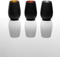 St&ouml;lzle Becher Elements Metallic im 6er-Set in schwarz-gold