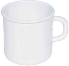 Riess Becher aus Emaille in wei&szlig;