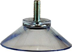 Jupiter Schraubsauger für Hand-Allesschneider M6 im 4er-Set