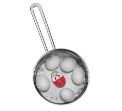 K&uuml;chenprofi Eier-Uhr Ei-Time in rot-wei&szlig;