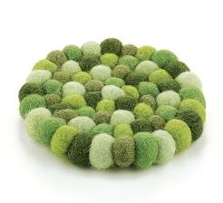 cilio Glasuntersetzer LANA VERDE rund