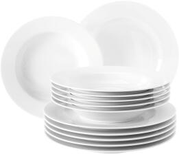 Seltmann Weiden Rondo/Liane Tafelservice 12-teilig, wei&szlig;