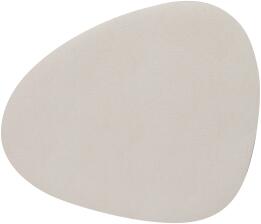 Lind DNA Tischset Curve M Serene, 4er-Set in Cream