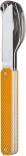 Akinod Feststehendes Besteck 12h34, Aluminium orange