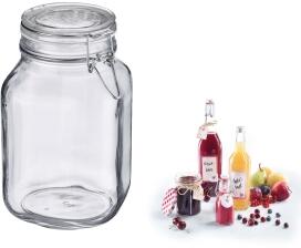 Westmark Drahtb&uuml;gelglas mit Gummiring, 1 l