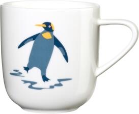 ASA Henkelbecher Pinguin Pepe kids in weiß glänzend