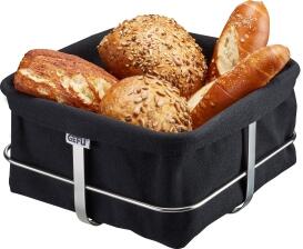 GEFU Brotkorb BRUNCH, eckig, schwarz