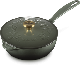 Le Creuset Stielkasserolle Holly Tradition in thyme