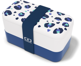 Monbento MB Original Bento-Box, blue Leopard