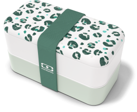 Monbento MB Original Bento-Box, green Leopard