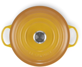 Le Creuset Familientopf La Marmite aus Gusseisen in nectar