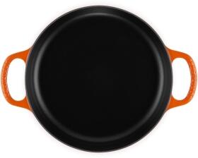 Le Creuset Servierpfanne Signature mit zwei Griffen in ofenrot