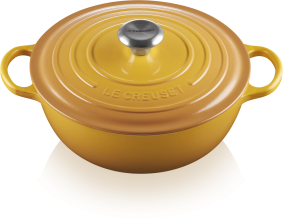 Le Creuset Familientopf La Marmite aus Gusseisen in nectar