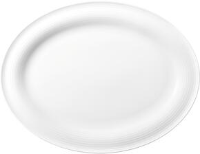 Seltmann Weiden Beat Servierplatte oval 31x24 cm, wei&szlig;
