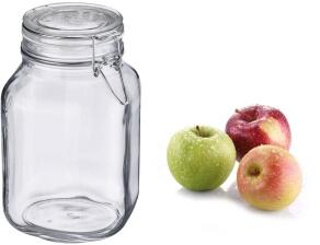 Westmark Drahtb&uuml;gelglas mit Gummiring, 1 l