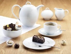 Kahla Aronda Untertasse 15 cm in weiß