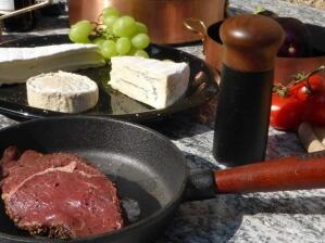 Skeppshult Servierpfanne mit Holzgriff, klein