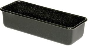 Riess Königskuchenform aus Emaille in schwarz