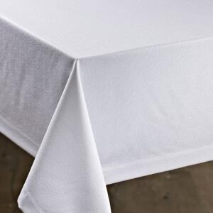 Schlitzer Leinen Tischdecke Grappa weiß