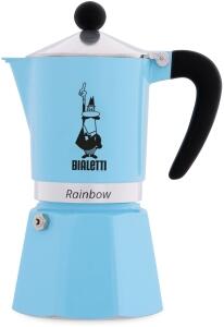 Bialetti Espressokocher Rainbow hellblau
