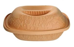 Römertopf - für gesundes Dünsten im Naturtontopf bei KochForm