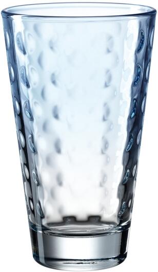 Leonardo Trinkglas OPTIC 300 ml hellblau 6er-Set