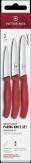 Victorinox Swiss Classic Gemüsemesser-Set in rot, 3-teilig
