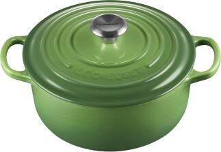 Le Creuset Bräter SIGNATURE rund in Bamboo Green