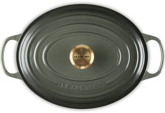 Le Creuset Br&auml;ter Signature oval in thyme