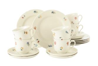 Seltmann Weiden Marieluise Kaffeeservice 18-teilig, Streublume