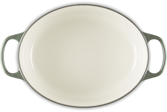 Le Creuset Br&auml;ter Signature oval in thyme