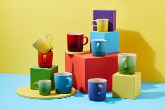 Le Creuset Becher 6er-Set 350 ml, Regenbogen