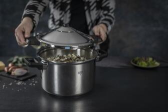 Kuhn Rikon DUROMATIC&reg; Inox Seitengriffmodell 5L/22cm