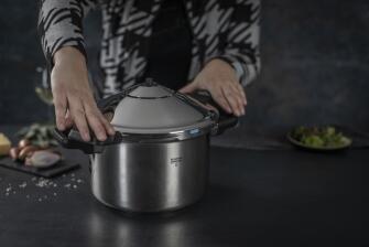 Kuhn Rikon DUROMATIC&reg; Inox Seitengriffmodell 5L/22cm