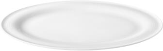 Seltmann Weiden Beat Servierplatte oval 31x24 cm, wei&szlig;